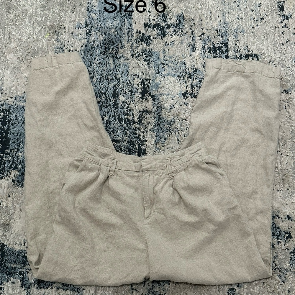 a new day Light Gray Trousers